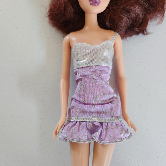 Barbie My Scene Chelsea Doll Auburn Red Ponytail Hair Parts Project Restoration - Picture 2 of 8